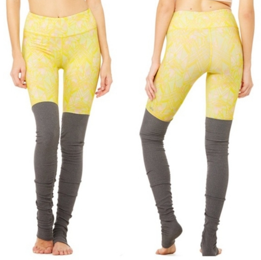 ALO Yoga Goddess Legging in Zest Indio